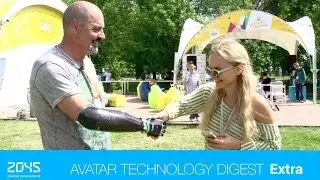 Nigel Ackland / BIONIC ARM MAN in the Avatar Technology Digest Extra