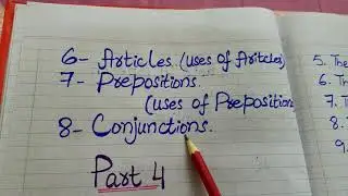 All Contents Of English Grammar/ 