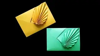 Como fazer ENVELOPE FOLHA - ORIGAMI