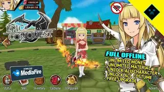Game Anime RPG Offline - Epic Conquest | Mod Apk |