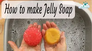 🧼🫧How to make Jelly Soap. wibbly wobbly Jelly Soap 🫧🧼
