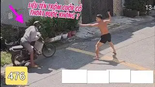 Chủ nhà vào thế sẵn sàng rồi , tên trộm cướp có thoát được không đây ?