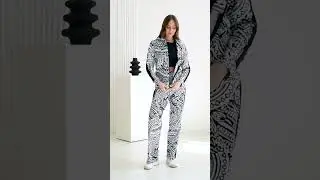 Женский костюм с брюками 8361