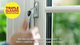 Everest January 2023 TV Advert - 10% OFF + Triple Glazing for the price of Double Glazing.