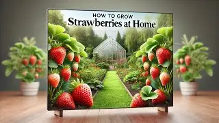 How to grow strawberries at Home