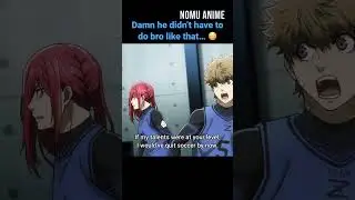 He really came for his life 😳🤣 savage | Blue Lock