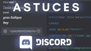 🇫🇷 A few useful tips on Discord!