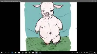Piggly Concept 1 (Speed Drawing) : Stages 1 and 2