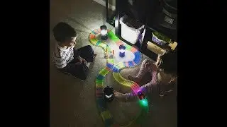 MAGIC TRACKS, светящейся дороги гоночная машинка, Магик Трек