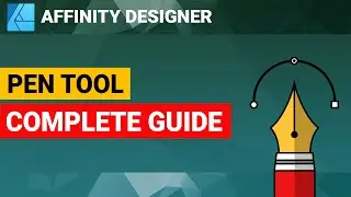Affinity Designer Beginner Tutorial | Pen Tool