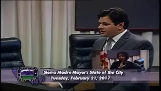 Sierra Madre State of the City 2017