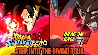 Dragon Ball Sparking Zero GT Trailer with Step Into The Grand Tour