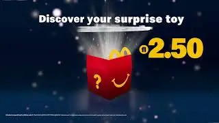 Get your Mystery Toy Time and find a surprise toy in our #HappyMeal