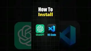 How to install ChaGPT in VS Code👨‍💻 