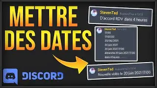COMMENT METTRE UNE DATE SUR DISCORD ?! (Discord Timestamp)