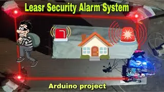 laser Security Alarm Project Simple Arduino Project #diy #arduino