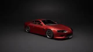 Drivable Sport Car 02 - Replicated Showcase