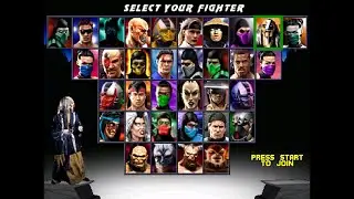 Mortal Kombat Trilogy Plus – Character Select Screen