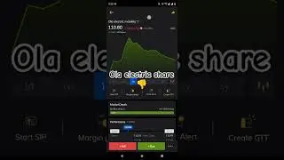 ola electric share price