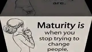 What is maturity ⏮⏭