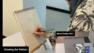 Drawing Batik using Mixed Reality Application