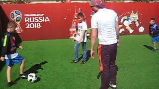 Москва, футбол на Красной площади