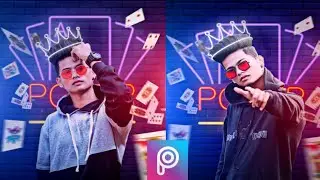PicsArt Stylish Dual Tone King editing 2020🔥🔥 | Background change | How to change background
