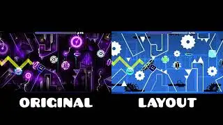 "Wasureta" Original vs Layout | Geometry Dash Comparison