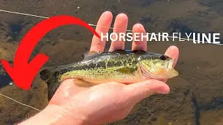 Horsehair Fly Line | Tenkara line experiments | Flyfisher-Tech E04