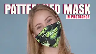How To Create Patterned Mask in Photoshop | look good