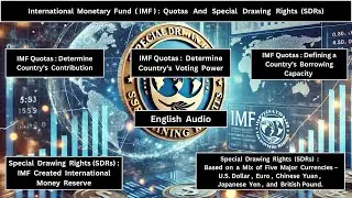 International  Monetary Fund  (IMF) :  Quotas  And  Special  Drawing  Rights  (SDRs)