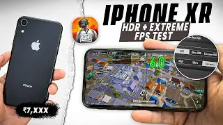 iPhone XR BGMI 4.3 HDR + EXTREME FPS Test | Full Torture With FPS Meter! | Bahut Badi Galti Kardi⚠️