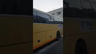 YMCA BUS STOCK FROM THE SNOW 