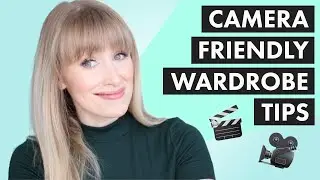 WHAT TO WEAR ON CAMERA | 5 TIPS TO LOOK GOOD ON TV + VIDEO 🎬