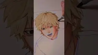 Dennis #chainsawman #copic #animefanart #anime #fanart #speedpaint #denji #チェンソーマン #kickback #art
