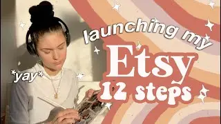 Launching my Etsy Shop - Etsy Launch Day