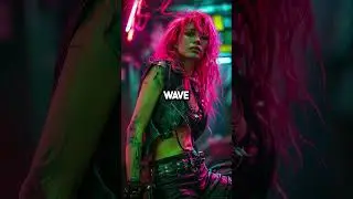 Pink-Haired Cyberchick's Chill Session Turns Wild - Tune In for the Shockwave!