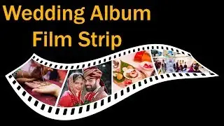 How to create film strip for wedding album design In Photoshop cc 2019