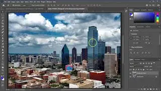 Create the front of a post card