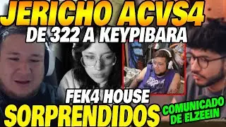 😱 JERICHO ACVS4 to KEYPIBARA from 322 🎭 FEK4 HOUSE surprised 😲 after ELZEEIN'S STATEMENT 📢