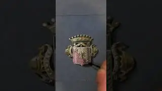 Отрисовка геральдического украшения (64x)