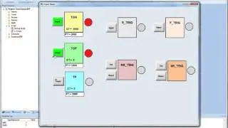 Indusoft Web Studio VBScript Timers and Triggers. PLC TON TOF TP