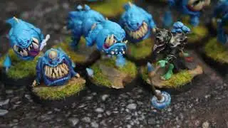 Gloomspite Gitz in Blue