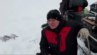 Хариус. Норильск.  Глухозимья нет.  Новый зимовочный плес р.Дудинка.