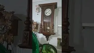 Antique Clock & Phonograph