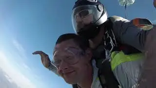 Прыжок с парашютом с высоты 4200. Андрей это сделал! DZ Skydive Academy