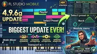 FL Studio Mobile 4.9.6g: Sab Kuch Badal Gaya! 😱 Ye Update Miss Mat Karna 🔥Aniket Vst
