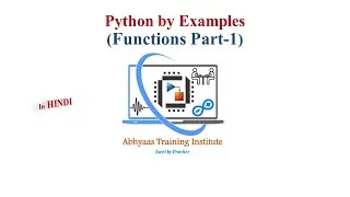 14. Functions in Python | Python Tutorial for Beginners in Hindi