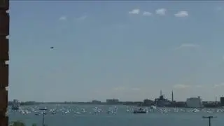 Canadian Air Force F-18 fly by