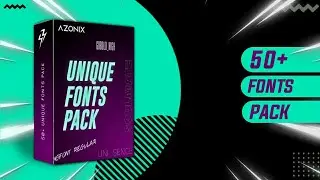 50+ Font Pack | MrSid